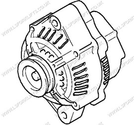 ALTERNATOR (USED FROM 06 99 08 2007) (LS1318)