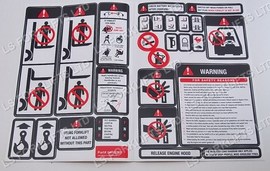DECAL SAFETY KIT (LS6890)