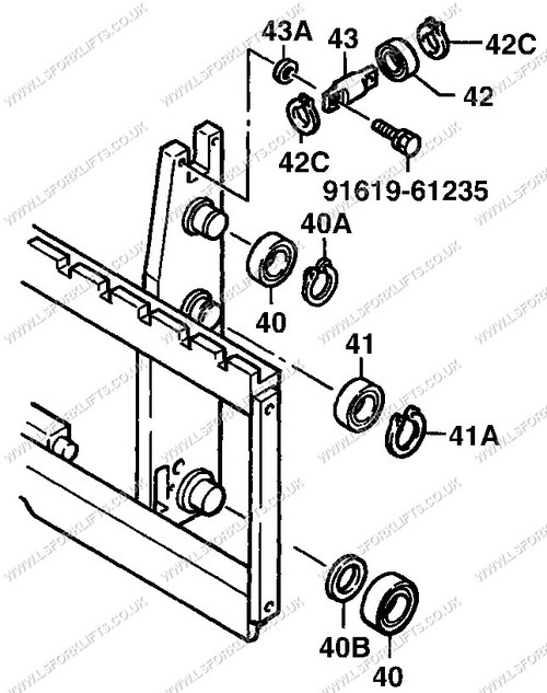 CARRIAGE MAST PARTS