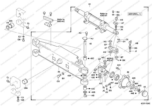 STEER AXLE PARTS