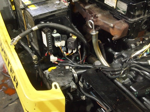 HYSTER FORTENS REFIT hydraulic pump & battery