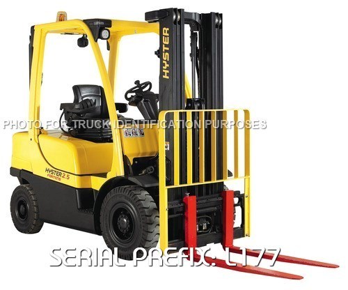 HYSTER H2.0FT, H2.5FT, H3.0FT AND H3.5FT (L177) DIESEL & LPG