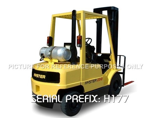 HYSTER H2.00XM, H2.50XM, H3.00XM, H3.20XM (H177) DIESEL & LPG