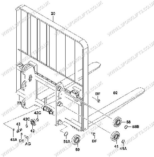 32 Daewoo Forklift Parts Diagram