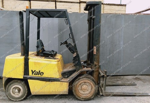 Yale Gdp30tf E177b20599v Year 1998 Mazda Ha Engine Lsfork Lifts