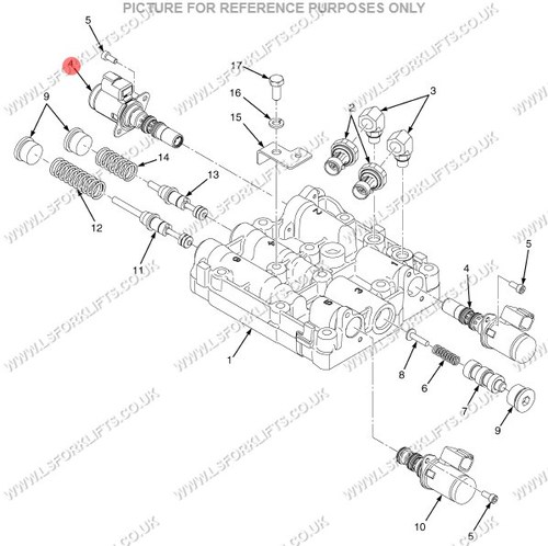 HYSTER SOLENOID VALVE (LS5759) | Lsfork Lifts