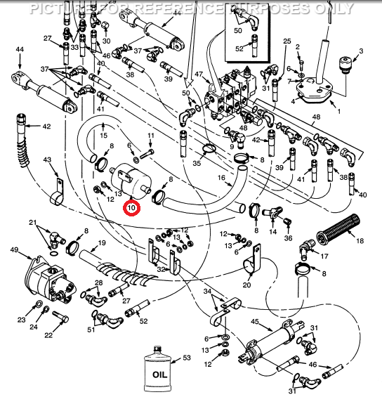 Hydraulic filter fitting