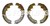 NISSAN BRAKE SHOE KIT (LS5829)