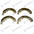 HALLA BRAKE SHOE KIT (LS6808)