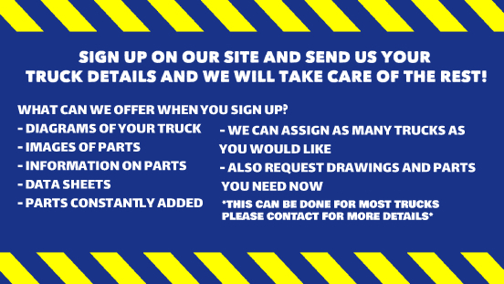 Forklift Parts Sign Up